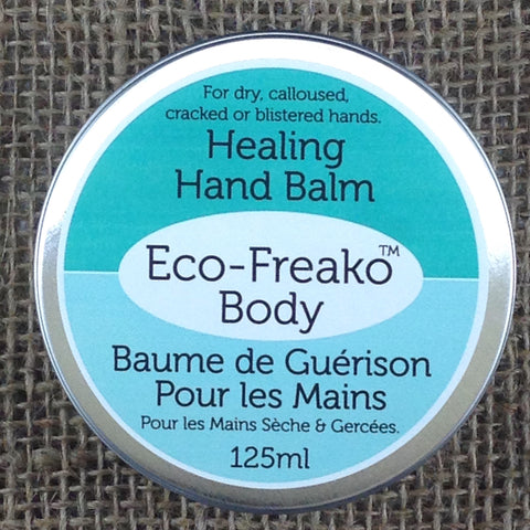 Eco-Freako Healing Hand Balm in 125ml metal tin
