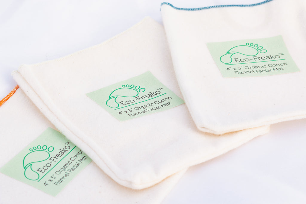 Facial Mitts Organic Cotton