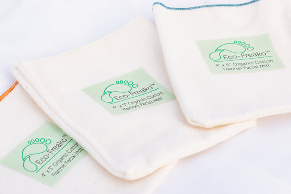 Facial Mitts Organic Cotton