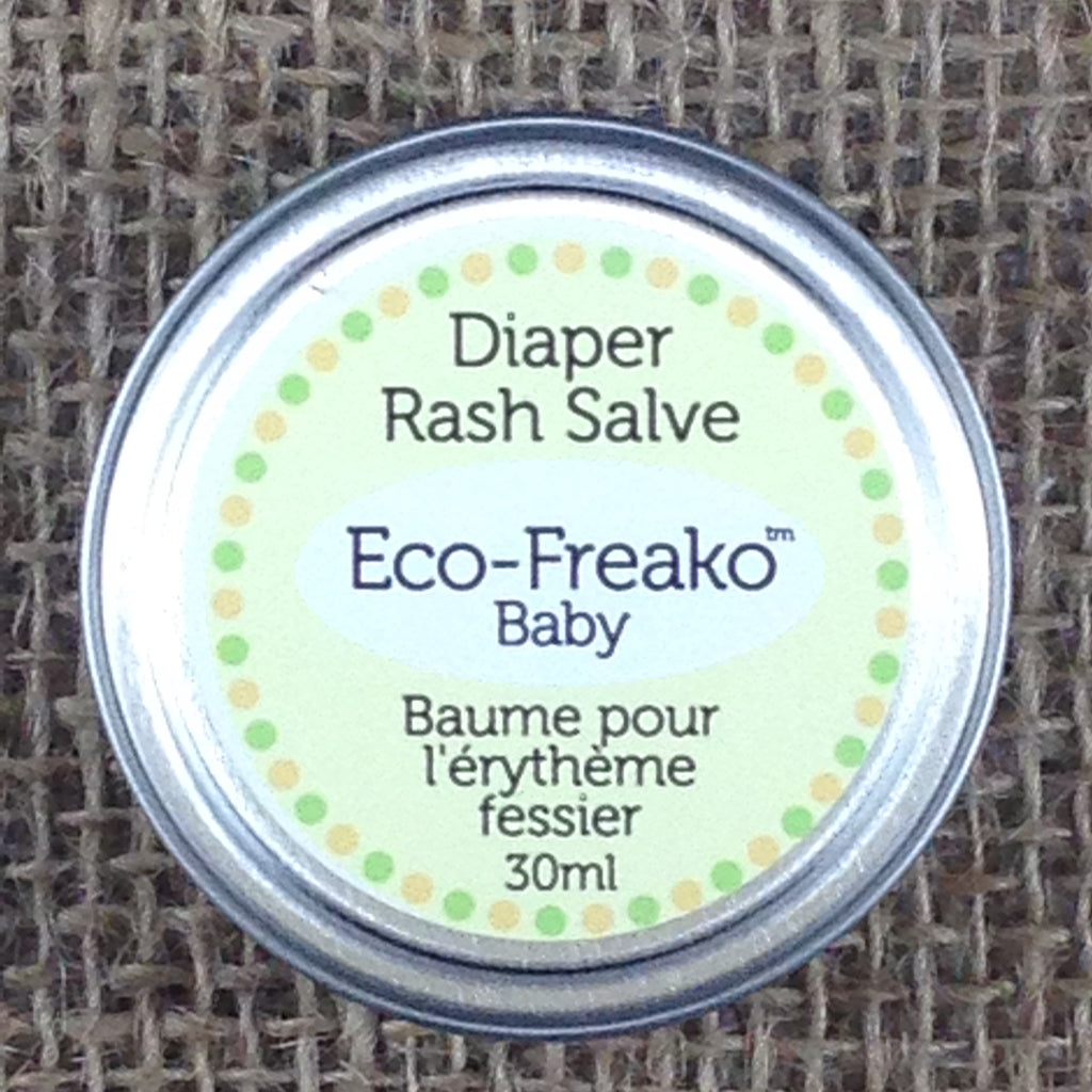 Eco-Freako Diaper Rash Salve in 30ml metal tin