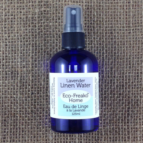 Eco-Freako Lavender Linen Water in 60ml spray bottle